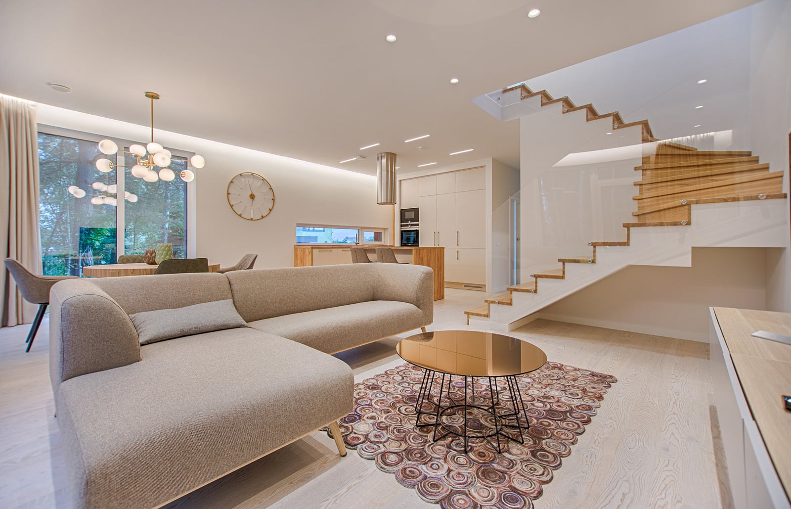 Corporate accommodation living space